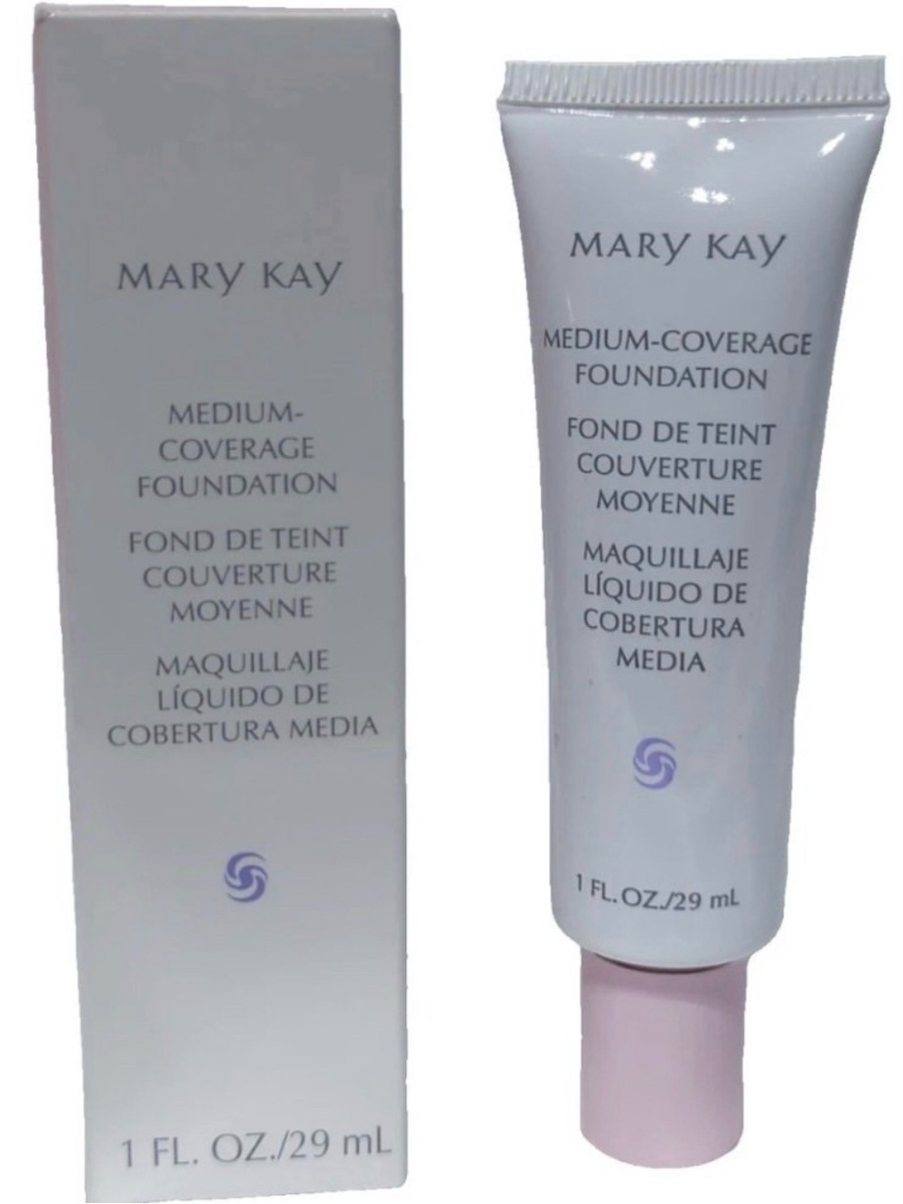 NIB Mary Kay Medium Coverage Liquid Foundation Ivory 204 042001